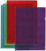 Sichthülle PVC transparent DIN A4 0,15 mm farbig