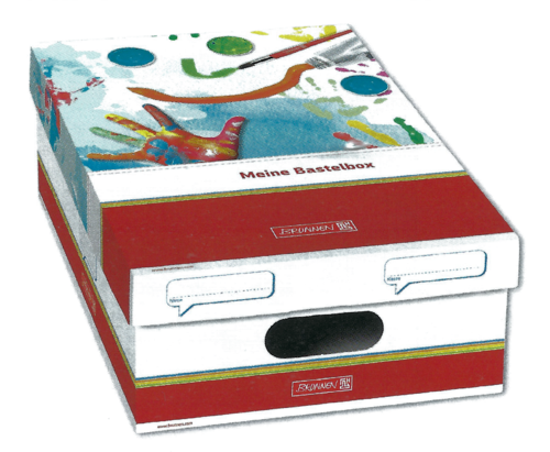 Bastel-Box Juniorbox Schuhkarton unbefüllt