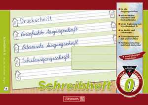 Schulheft A5 quer Lineatur 0 Schreiblernheft
