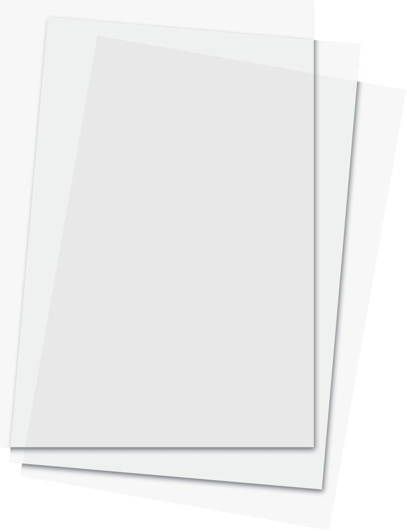 Transparentpapier DIN A4 180 g bedruckbar