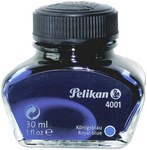 Pelikan Tinte 4001 im Glas königsblau 30 ml