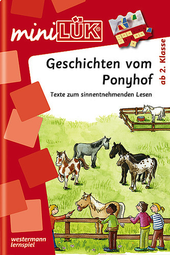 Geschichten vom Ponyhof Lesen 2. Klasse miniLÜK Lernheft